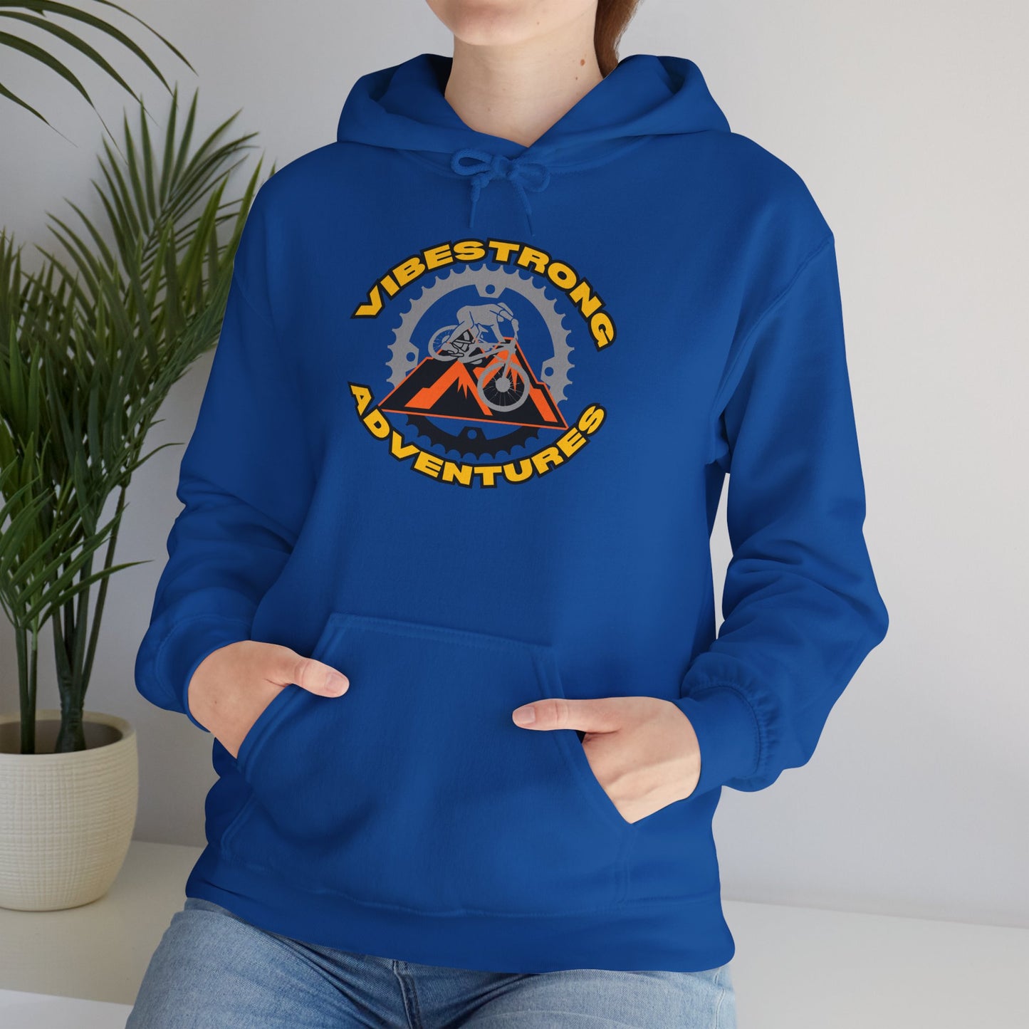 Adventure Vibes Hoodie | Unisex Heavy Blend Hooded Sweatshirt | Outdoor, Camping, Travel Apparel, Cool Gift for Explorers