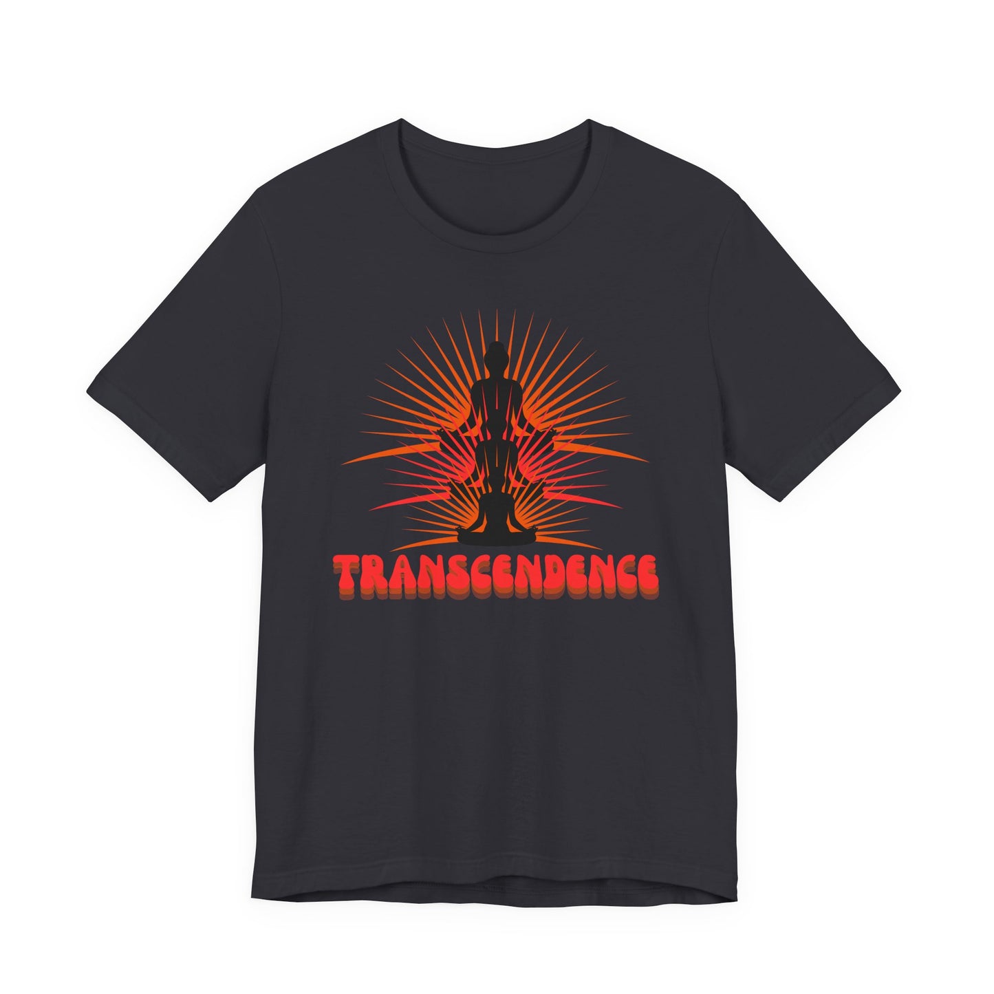 Transcendence Unisex Tee, Spiritual Shirt, Yoga Gift, Mindfulness Apparel, Meditation T-Shirt, Conscious Living Clothing