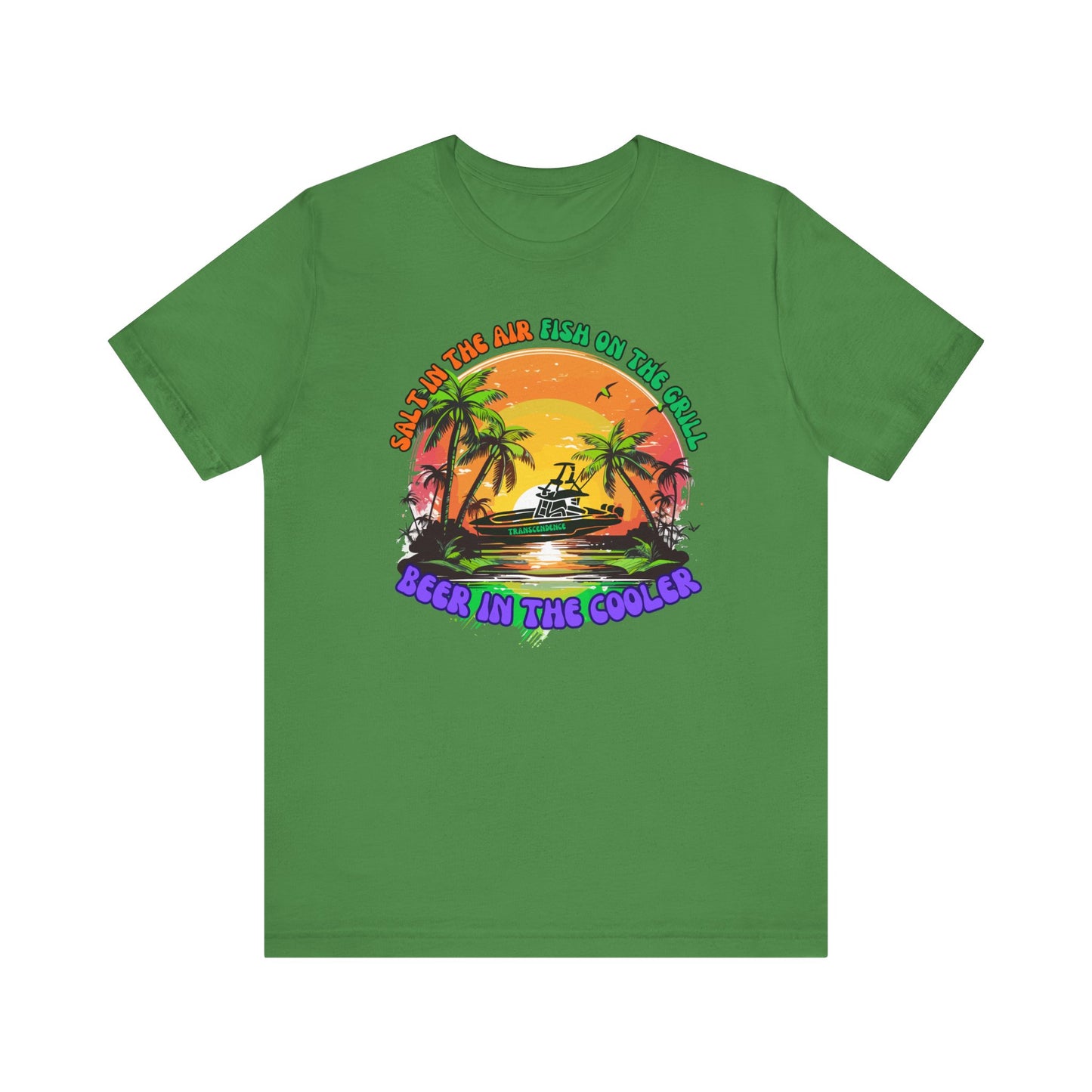 T-Shirt - Chill Vibes Retro Unisex Tee, Perfect for Beach Lovers, Great for Vacation, Summer Parties, Barbecues, Casual Wear