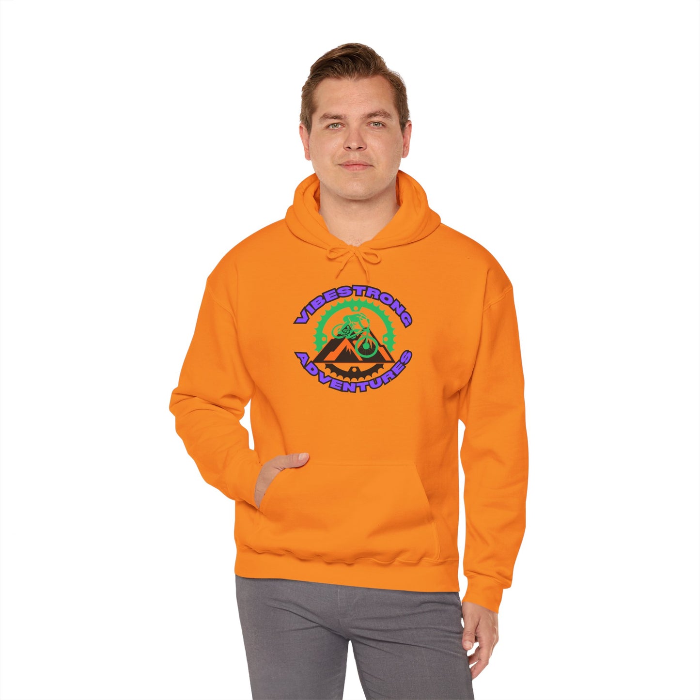 Adventure Awaits Hooded Sweatshirt, Unisex Hoodie for Outdoor Lovers, Campfire Sweatshirt, Hiking Gear, Cozy Adventure Apparel