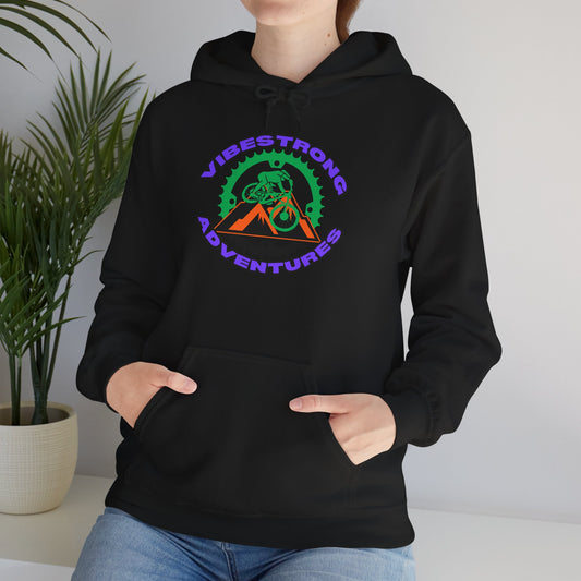 Adventure Awaits Hooded Sweatshirt, Unisex Hoodie for Outdoor Lovers, Campfire Sweatshirt, Hiking Gear, Cozy Adventure Apparel