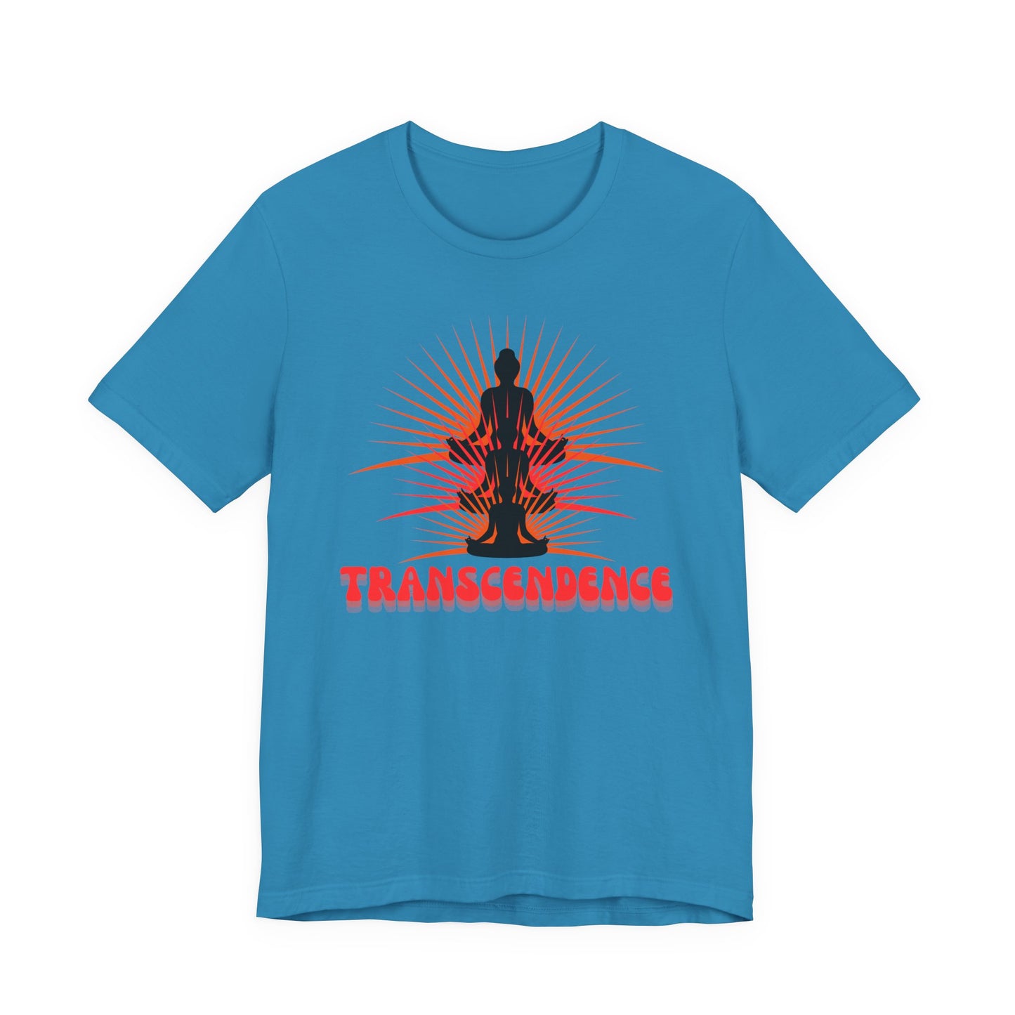 Transcendence Unisex Tee, Spiritual Shirt, Yoga Gift, Mindfulness Apparel, Meditation T-Shirt, Conscious Living Clothing
