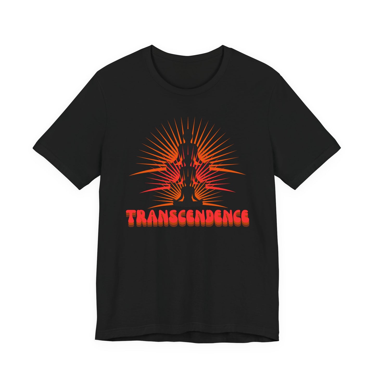Transcendence Unisex Tee, Spiritual Shirt, Yoga Gift, Mindfulness Apparel, Meditation T-Shirt, Conscious Living Clothing
