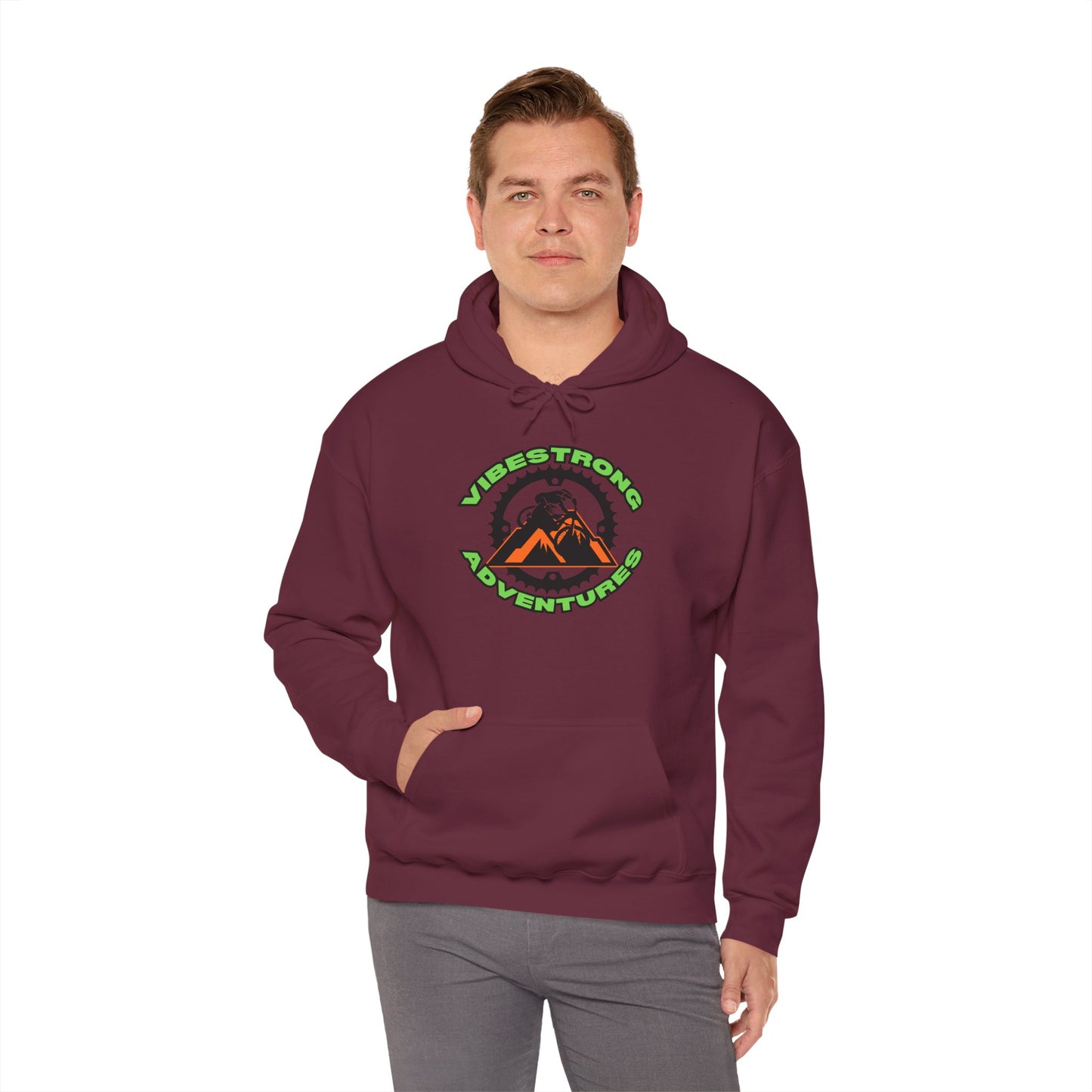 Vibes & Thrills Adventure Hoodie, Cozy Sweatshirt for Travelers, Perfect Gift for Nature Lovers, Unisex Apparel for Outdoor [...]