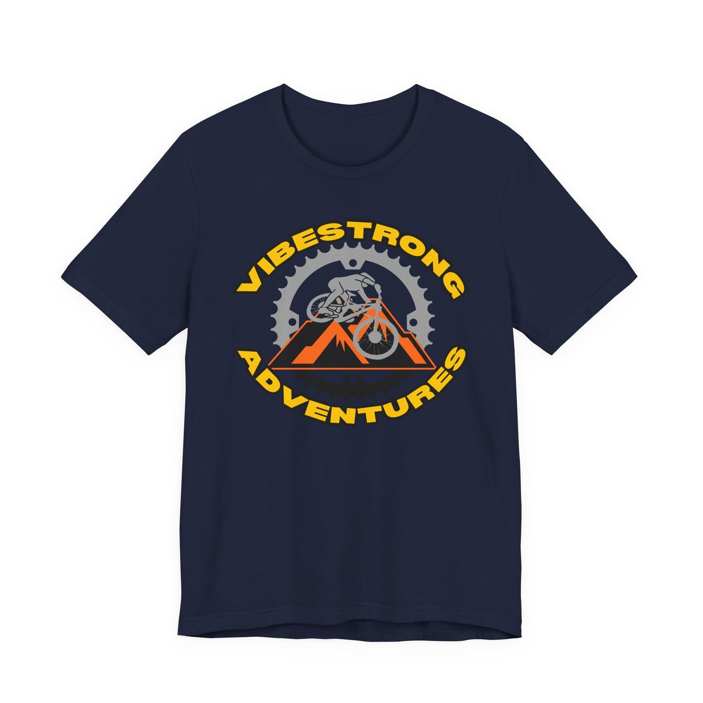 Vibestrong Adventures Tee - Unisex Jersey Short Sleeve T-Shirt, Perfect for Outdoor Enthusiasts, Adventure Lovers, Gifts for Him/Her, [...]