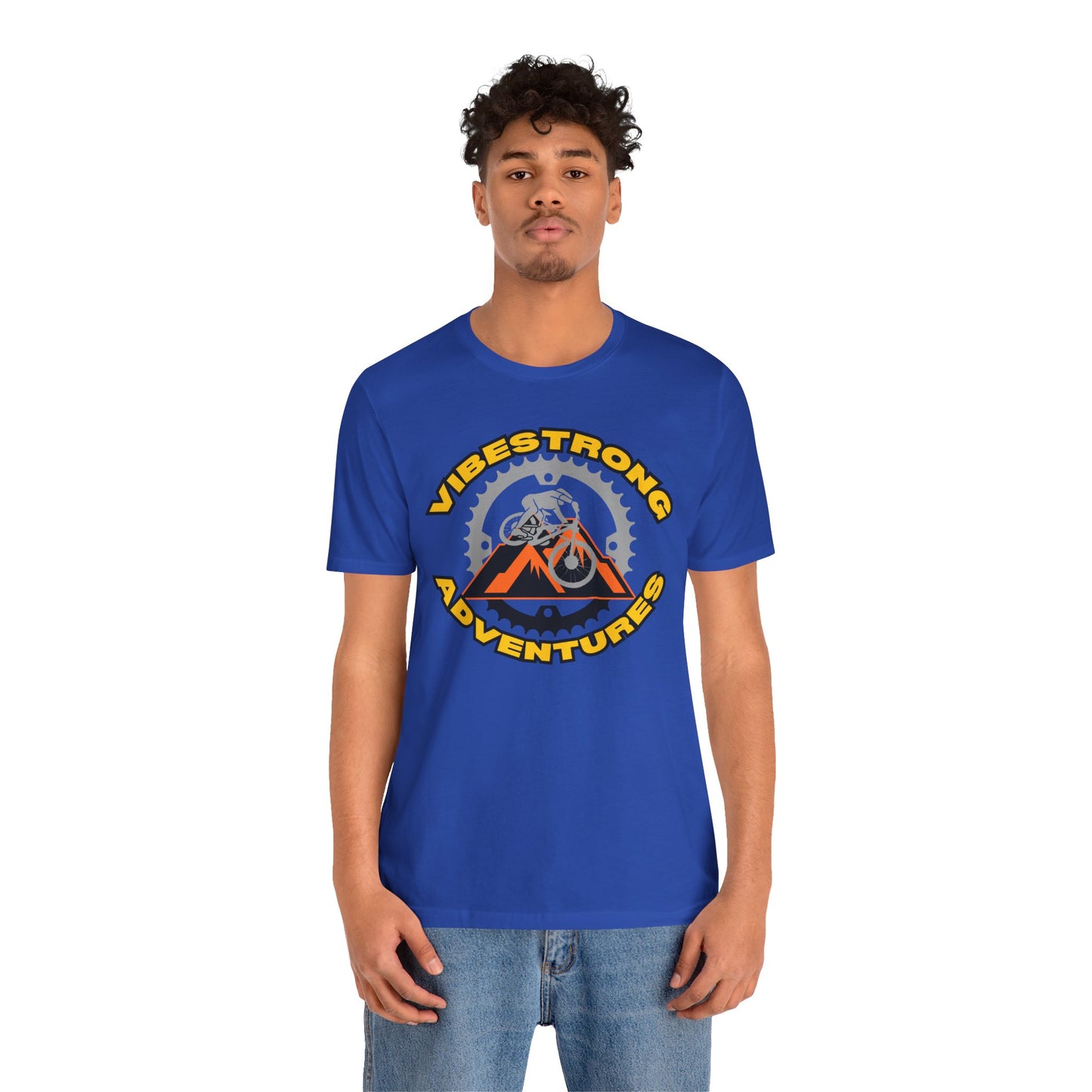 Vibestrong Adventures Tee - Unisex Jersey Short Sleeve T-Shirt, Perfect for Outdoor Enthusiasts, Adventure Lovers, Gifts for Him/Her, [...]