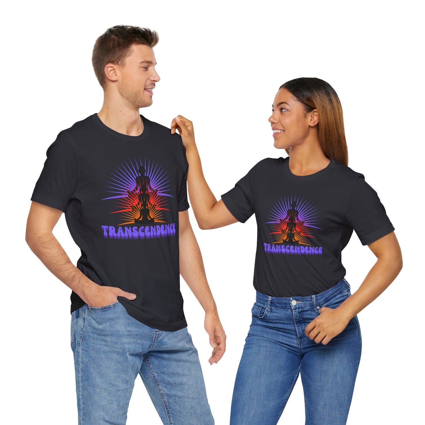 Transcendence Unisex Jersey Tee - Spiritual Shirt for Yoga Lovers, Meditation Gift, Mindfulness Wear, Unique Graphic Tee, Conscious [...]