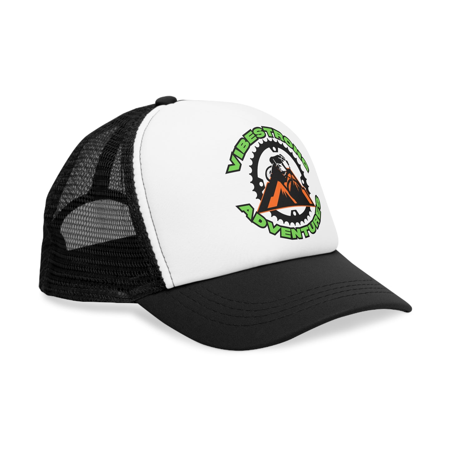 Adventure Mesh Cap, Outdoor Cap, Vibes Strong Hat, Gifts for Adventurers, Summer Hat, Hiking Cap