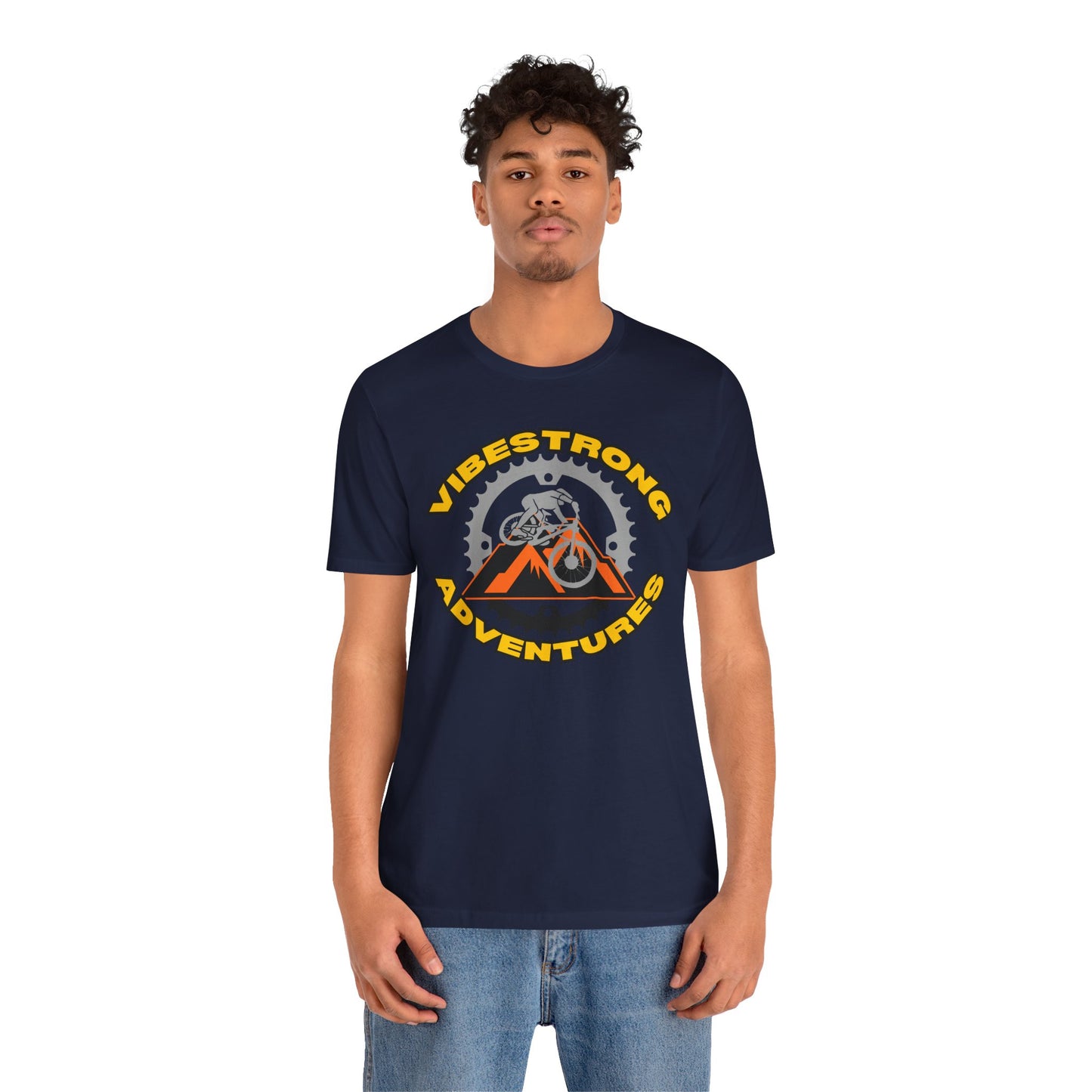 Vibestrong Adventures Tee - Unisex Jersey Short Sleeve T-Shirt, Perfect for Outdoor Enthusiasts, Adventure Lovers, Gifts for Him/Her, [...]