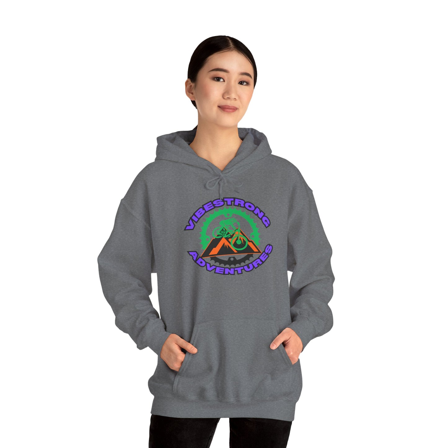 Adventure Awaits Hooded Sweatshirt, Unisex Hoodie for Outdoor Lovers, Campfire Sweatshirt, Hiking Gear, Cozy Adventure Apparel
