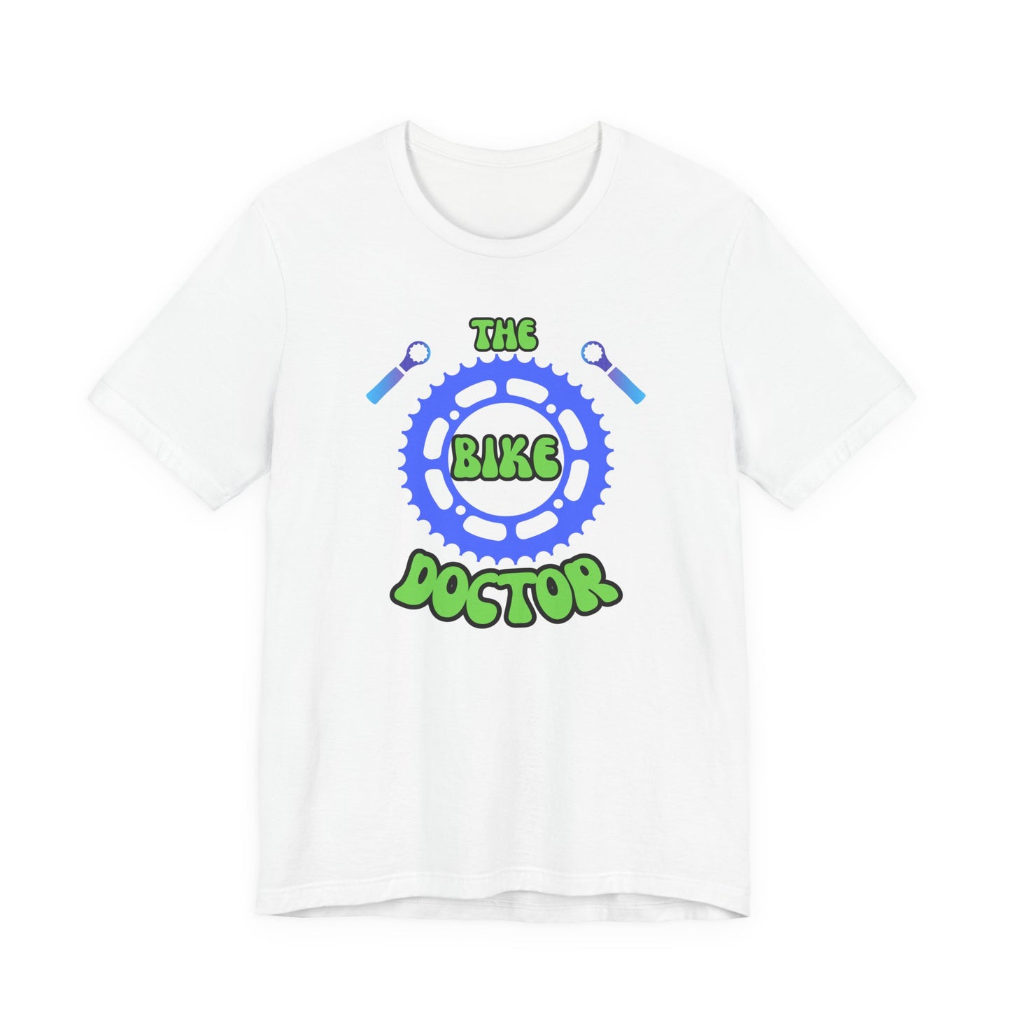 Bike Doctor T‑Shirt — Bicycle Mechanic Repair Crew Tee