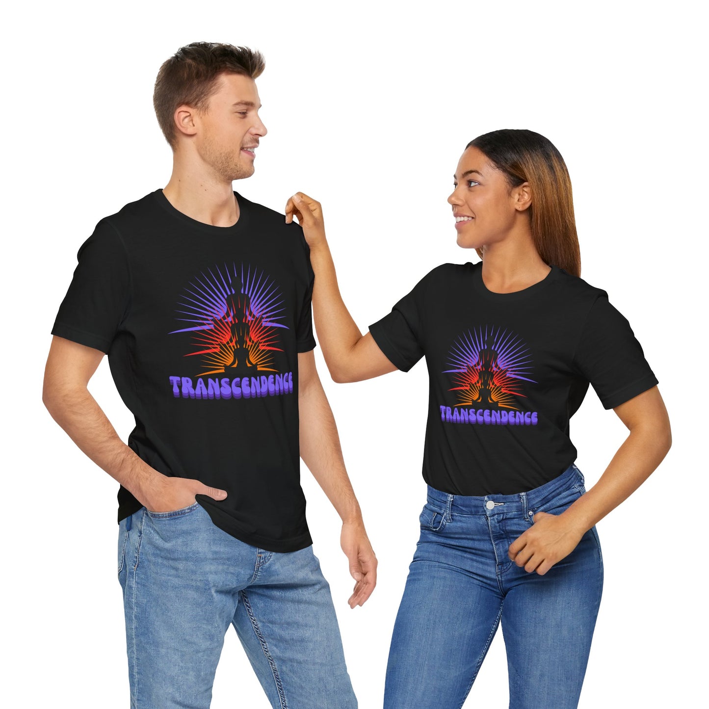 Transcendence Unisex Jersey Tee - Spiritual Shirt for Yoga Lovers, Meditation Gift, Mindfulness Wear, Unique Graphic Tee, Conscious [...]