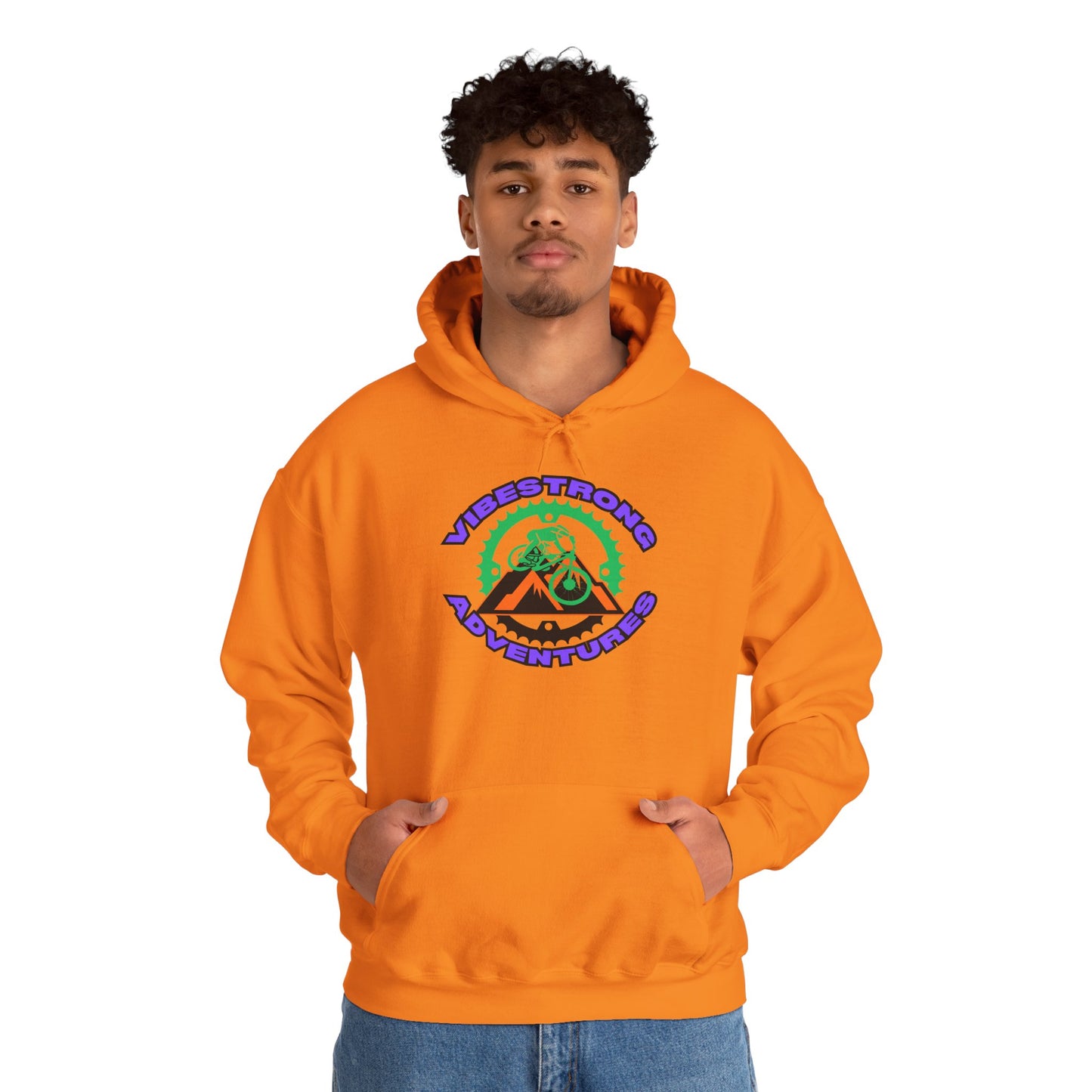 Adventure Awaits Hooded Sweatshirt, Unisex Hoodie for Outdoor Lovers, Campfire Sweatshirt, Hiking Gear, Cozy Adventure Apparel