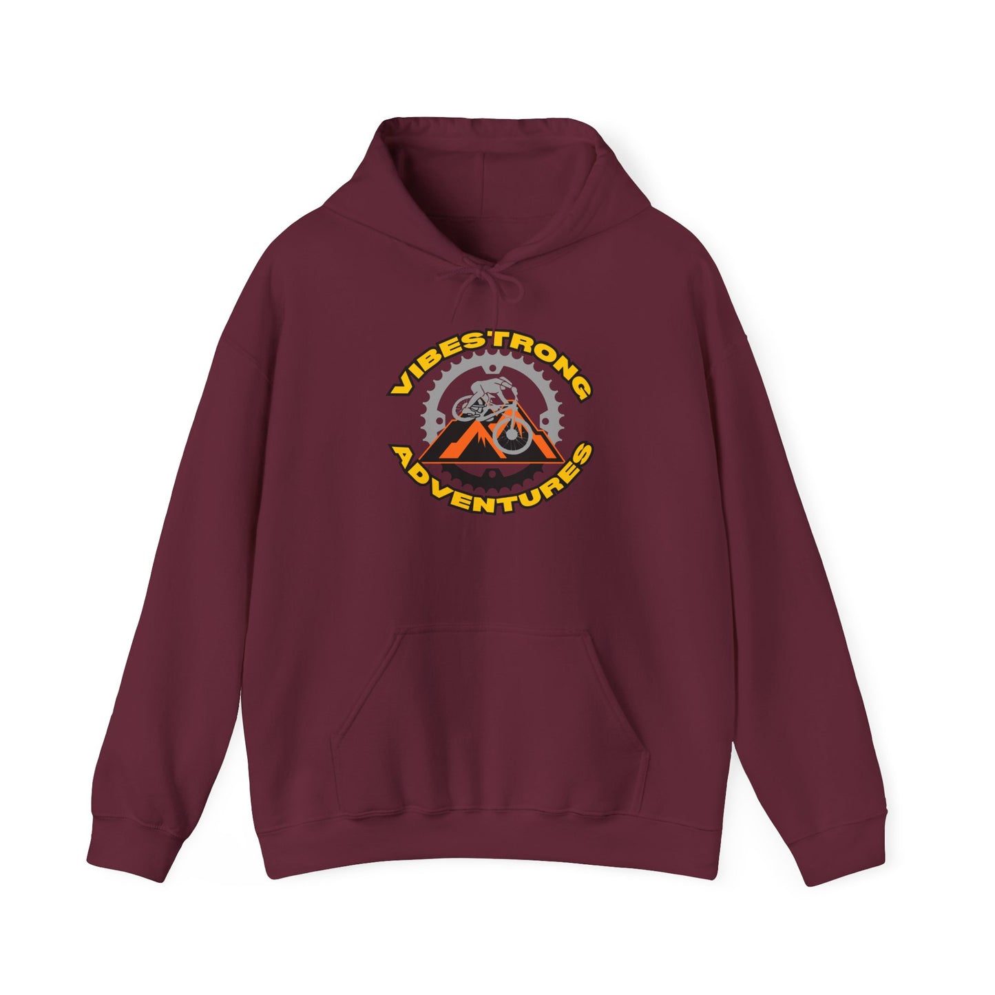 Adventure Vibes Hoodie | Unisex Heavy Blend Hooded Sweatshirt | Outdoor, Camping, Travel Apparel, Cool Gift for Explorers