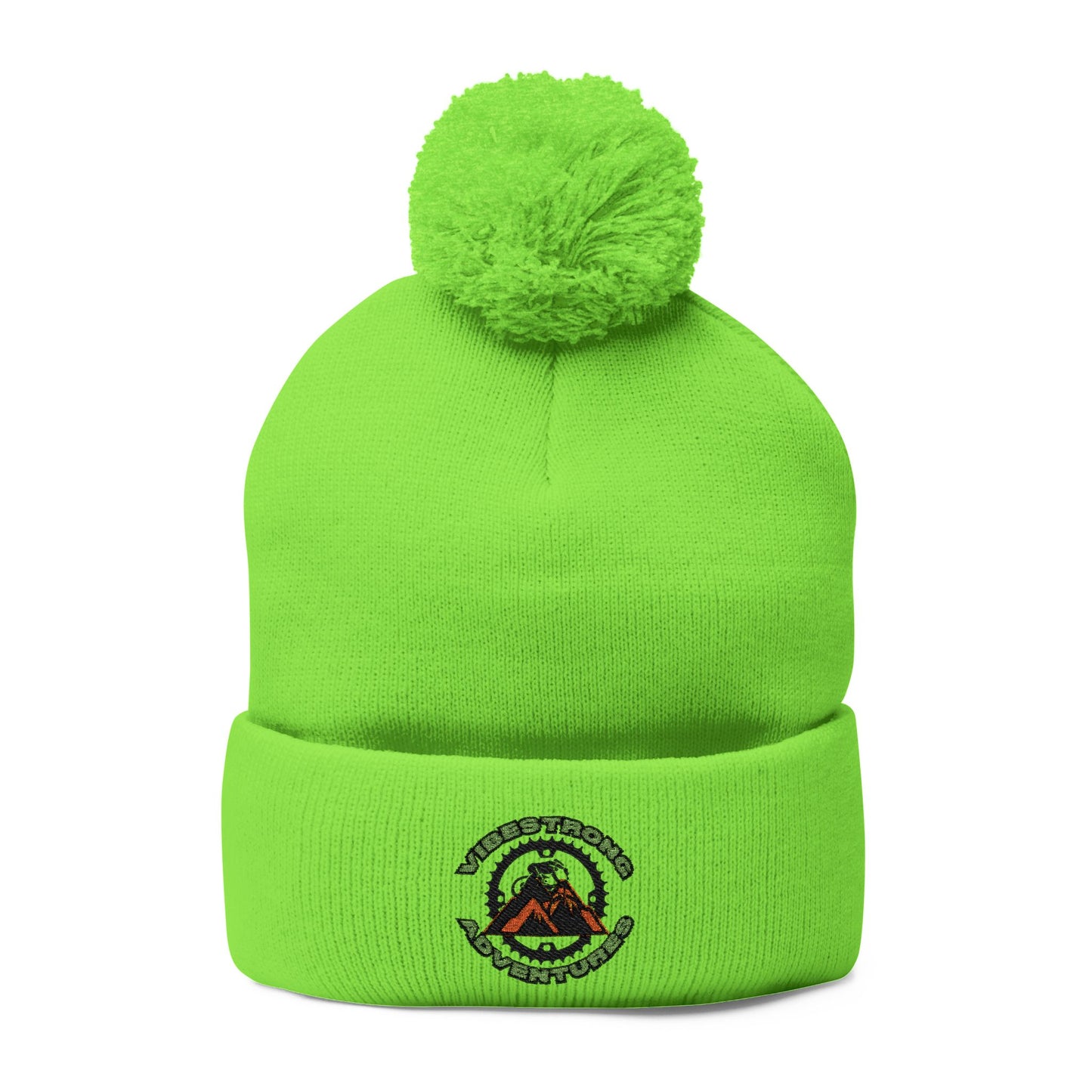 Cozy Pom-Pom Knit Cap for Outdoors, Trendy Beanie for Winter, Embroidered Cap for Camping, Stylish Gift for Him/Her, Knit Hat for Cold [...]