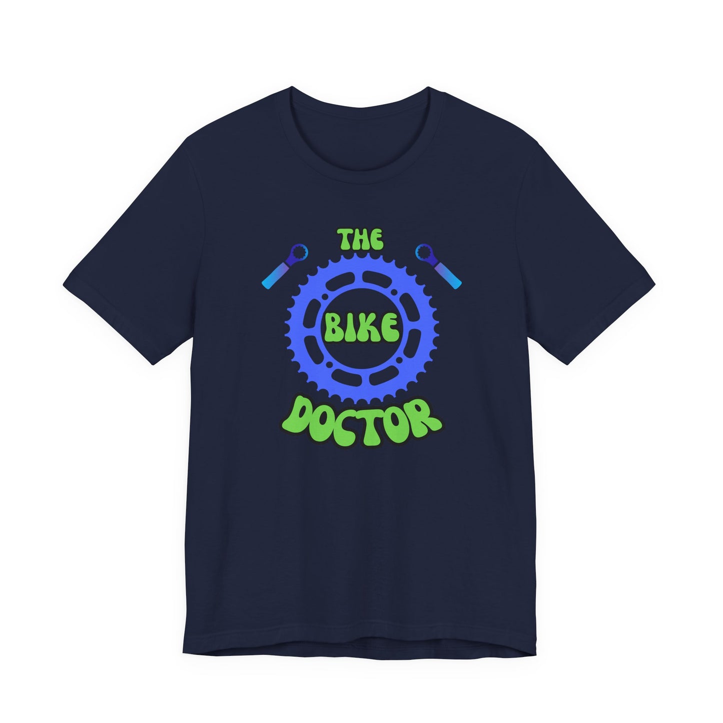 Bike Doctor T‑Shirt — Bicycle Mechanic Repair Crew Tee