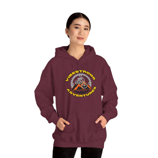 Adventure Vibes Hoodie | Unisex Heavy Blend Hooded Sweatshirt | Outdoor, Camping, Travel Apparel, Cool Gift for Explorers