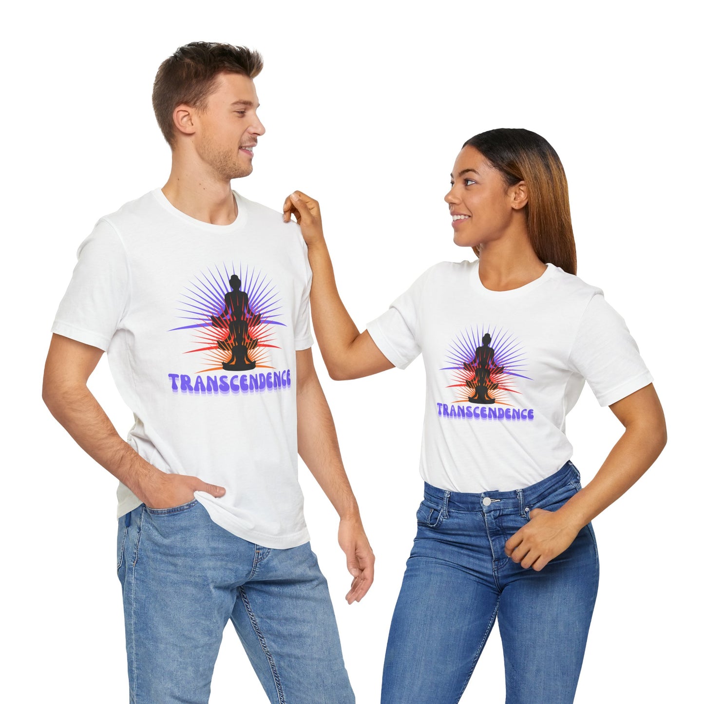 Transcendence Unisex Jersey Tee - Spiritual Shirt for Yoga Lovers, Meditation Gift, Mindfulness Wear, Unique Graphic Tee, Conscious [...]