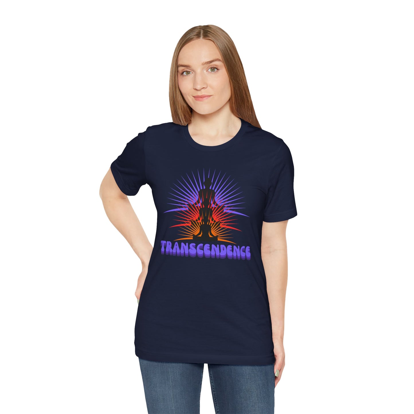 Transcendence Unisex Jersey Tee - Spiritual Shirt for Yoga Lovers, Meditation Gift, Mindfulness Wear, Unique Graphic Tee, Conscious [...]