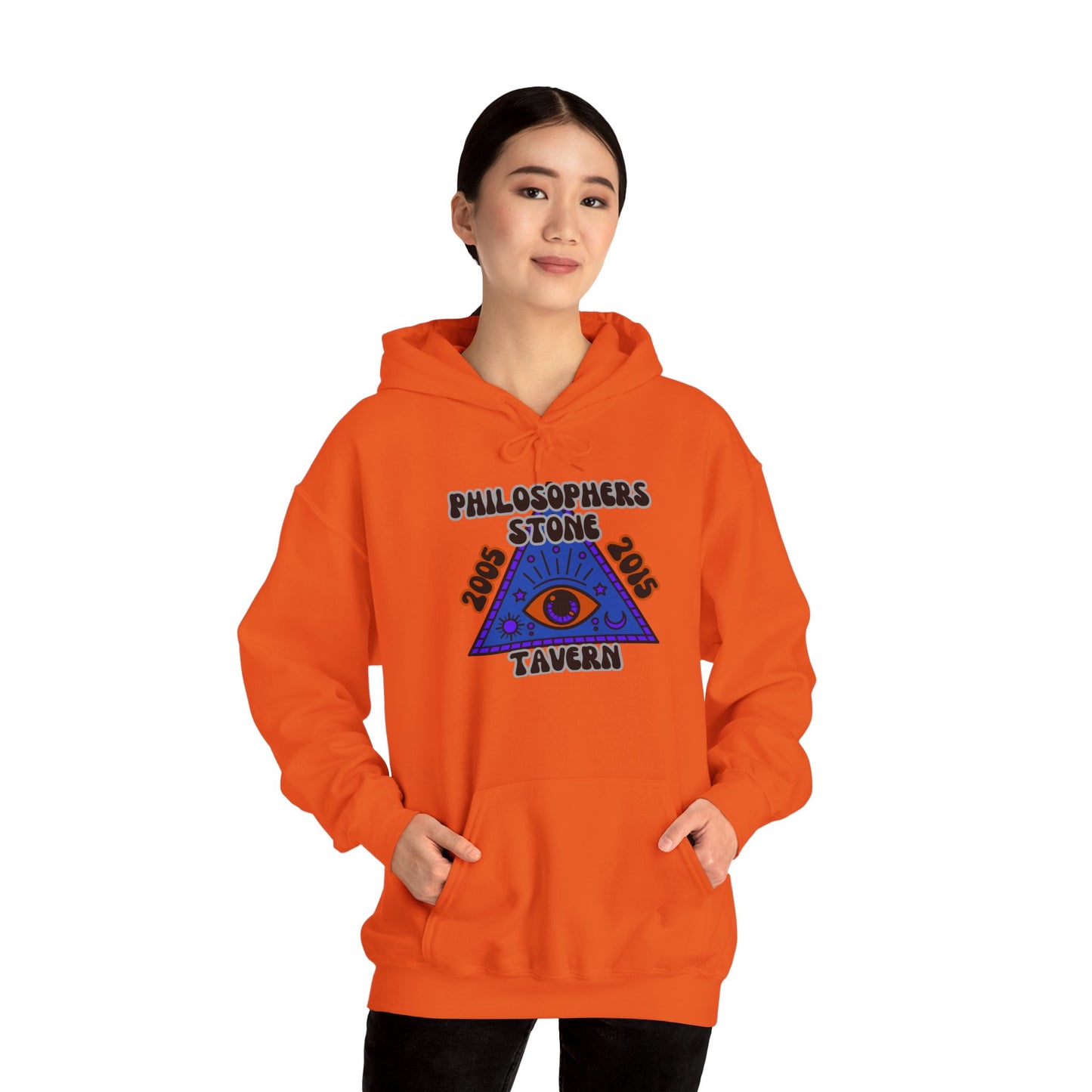 Philosopher's Stone Tavern Hoodie - Unisex Heavy Blend™ Sweatshirt with Eye Design