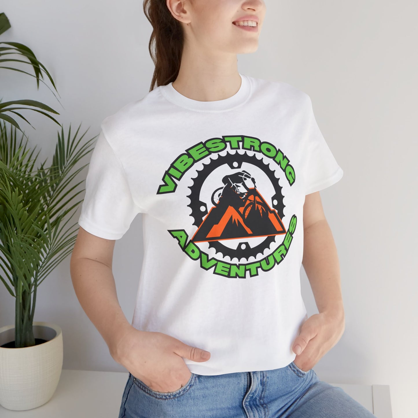 VibeStrong Adventures Tee - Unisex Outdoor Shirt, Gift for Adventurers, Travel Apparel, Nature Lover Clothing, Casual Wear