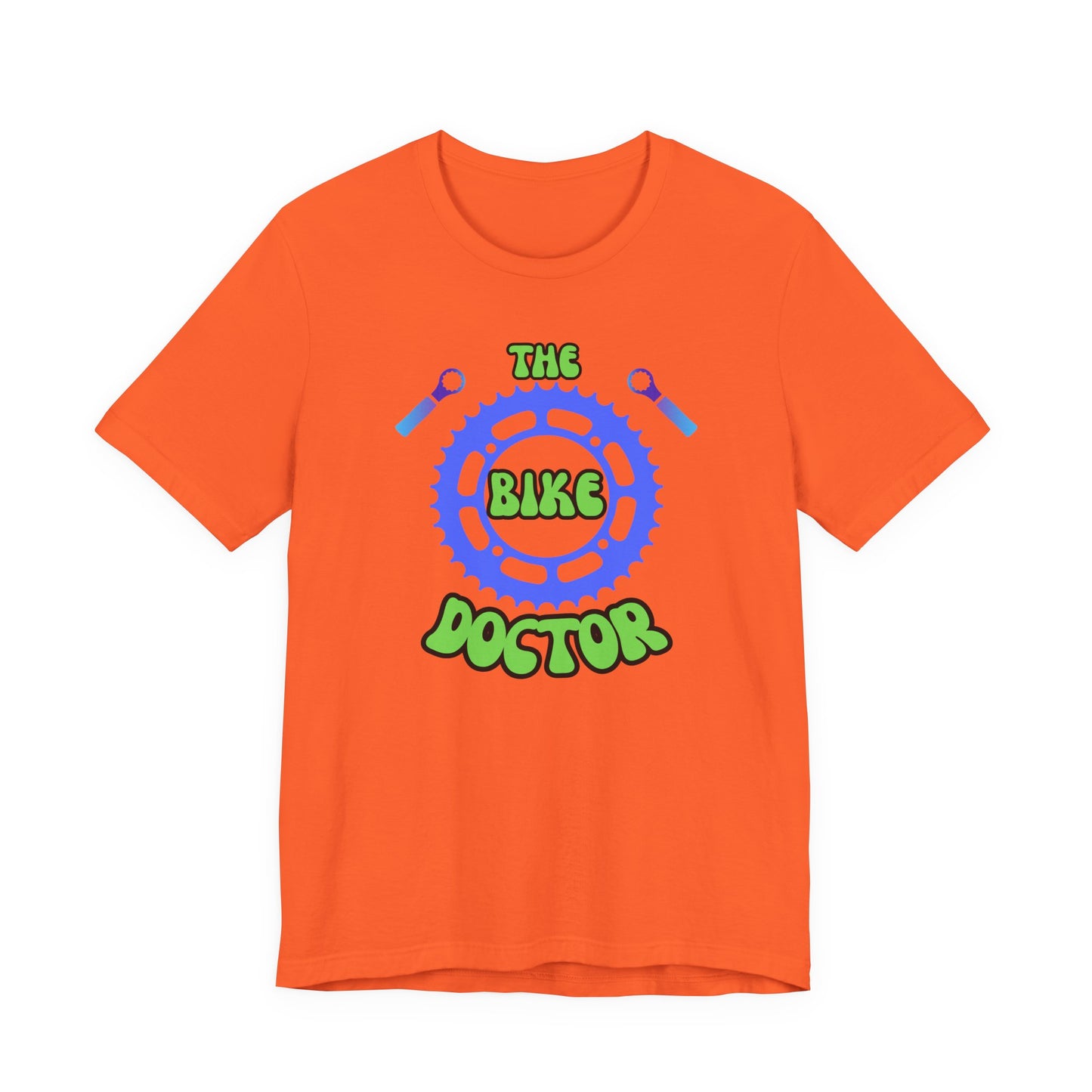 Bike Doctor T‑Shirt — Bicycle Mechanic Repair Crew Tee